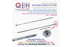 China QBH Round Washer Truss Head Torx Carbon Steel Unsymmetrical Thread Wood Screw supplier