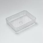 Crystal Clear Rectangular Countertop Sink Bathroom 460mm 330mm 105mm Hand Wash