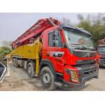 Used SANY Concrete Pump Truck 56M Installed On Volvo Chassis Price for sale