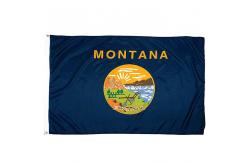 China State Of Montana Flag 3x5' Custom Flag Strong Canvas Heading And Brass Grommets supplier