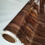 PVC Glossy Film Wood Effect Self Adhesive Interior Film For Door Skin for sale