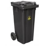 120L Antistatic ESD Plastic Garbage Bin Waste Container For Electronic Factory for sale