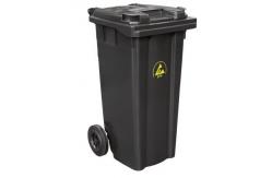China 120L Antistatic ESD Plastic Garbage Bin Waste Container For Electronic Factory supplier