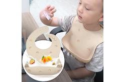 China Durable Multiscene Silicone Baby Eating Set , Microwaveable Suction Dinner Set supplier