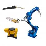 Newly Launched 6 Axis Robotic Welding Arm Yaskawa AR1440 with Binzel welding gun and CNGBS positioner For Unmatched Welding Performance for sale