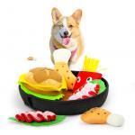 Best Smart Interactive Feed Stuffed Chicken Puppy Puzzle Dog Toy for sale