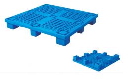 China Matte Plastic Grid Tray Four Sided Fork Logistics Turnover Packaging supplier