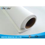 280gsm 24  Printable Waterproof Polyester Canvas Rolls For Inkjet Plotter