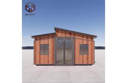 China Temporary Flat Pack Folding House Expanding Shipping Container Home supplier