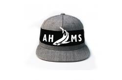 China Custom Logo Flat Brim Snapback Hats With Snap Closure 85% Acrylic 15% Wool supplier