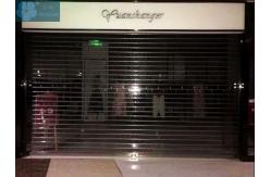China 4000mm Width 2.2mm PC Panel Aluminum Clear Roller Shutters supplier