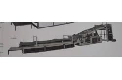 China High Speed Automatic Flute Laminating Machine Roller Design Easy Cleaning supplier