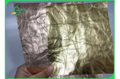 China 0.88mm Washable Paper White & Army - Green & Brown Width 150cm For Backpack supplier