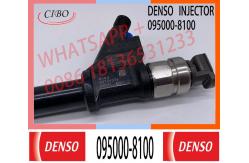 China Hot sell diesel engine common rail fuel spare parts injector 095000-8100 supplier