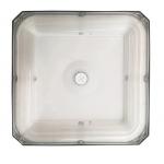 High Brightness Square 60W 100W LED Canopy Light With Motion Sensor for sale