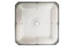 China High Brightness Square 60W 100W LED Canopy Light With Motion Sensor supplier