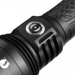 Compact Design Custom LED Flashlight 860m Distance With One Hand Control ODL20C for sale