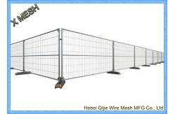 China Hot Dipped Galvanized Welded Temporary Fence High Security , Removable Performance supplier
