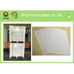 Anti Curl Thin Mill Board Paper , A4 Cardboard Sheets One Side Coated for sale