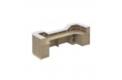 China Office Furniture Modern Simplicity Customized Office Front Desk supplier