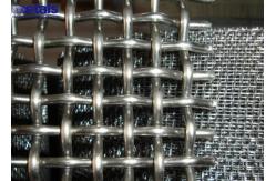 China Steel Crimped Crusher Woven Mesh Screen Wire Cloth For Stone Quarry 45# supplier