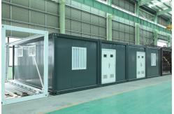 China Conjoined Large Space Flat Pack Container House 20ft / 40ft uilt Quickly supplier