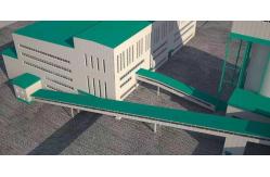 China Customized Service Modular Steel Buildings , Prefab Warehouse Building Low Maintenance supplier