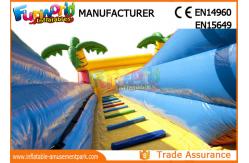 China Excting Inflatable Dry Slide , Combo Game Inflatable Pirate Slide supplier