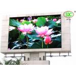 Pixel Pitch 6mm Advertising large outdoor LED display screens for plaza / mansion for sale