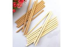 China 15cm Biodegradable Reusable Bamboo Drinking Straws Bubble Tea Juice supplier