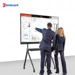 Qtenboard Smart Board Interactive Flat Panel 75 Inches All in One Panel for School for sale