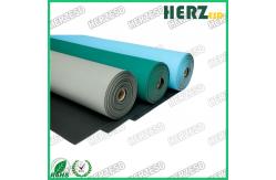 China Heat Resistant Anti Static Workbench Mat , ESD Safe Mat Nitrile Rubber Material supplier