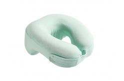 China Organic Adjustable Travel Neck Pillow Memory Foam Temperature Insensitive supplier