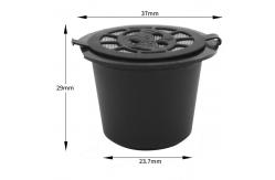 China 20ml 30ml 3 Pack Refillable Empty Coffee Capsule Espresso Reusable Pods supplier