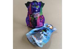 China Child Resistant Stand-Up Pouches Unique Contour Design FDA-Grade Recyclable Material supplier