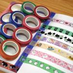 Kawaii Custom Printed Washi Tape Wholesale Japanese Paper Adhesive Washi Tape for sale