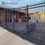Vandal Resistant 2430×2500mm Twin Bar Fencing for sale
