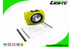 China 18000lux IP68 Waterproof Miners Headlamp Rechargeable With OLED Screen USB Charger supplier