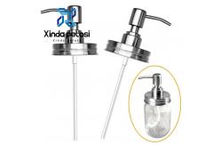 China Acrylic Appearance Lotion Pump Electroplating Gold With Cover supplier