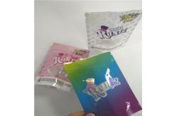 China Resealable Herbal Incense Packaging Aluminum Foil Zipper CBD Hologram RUNTZ Package supplier