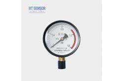 China Pointer Mechanical Pressure Gauge Passive Pressure Display With Water And Oil Test supplier