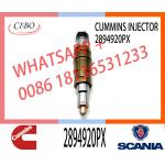 Common rail injector fuel injecto 2894920PX 2058444 2482244 2031386 for ISZ13 Excavator DC09 DC16 DC13 for sale