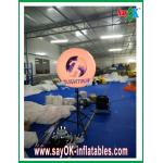 RGB Lights Inflatable Lighting Decoration 190T Nylon Cloth SGS ROHS With Stand for sale