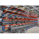 Tube Cantilever Storage Rack System , Rolling Cantilever Rack Structural for sale