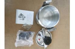 China Mirror Polish 15L Aluminum Pressure Cooker With Bakelite Handle supplier