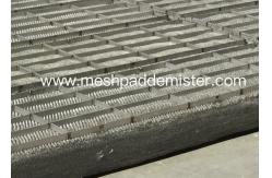 China Dia 6000mm Monel 400 Mesh Pad Demister Alloy Mesh Mist Eliminator supplier