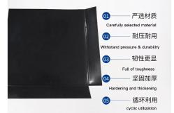 China 0.6-1.2mm Resist Moisture HDPE Plastic Slip Sheets For Pallets supplier