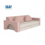 OEM ODM OBM Micro Suede Fabric Play Couch Sofa Removable Cover for sale