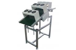 China Dip Line Small PCB Belt Conveyor Assembly For Wave Solder Outfeed supplier