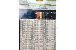 China Round Hole Circuit Board Breadboard Solderless Bread Board Aluminum Plate supplier